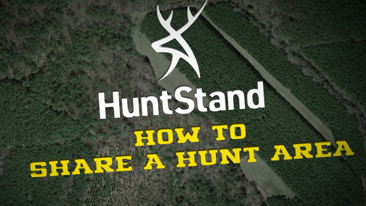 How To Share A Hunt Area In The HuntStand App [Tutorial Video #9]