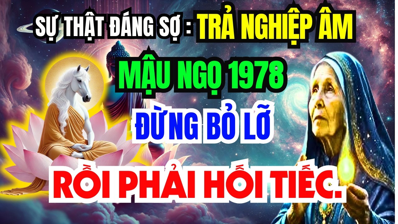 Sự Thật Đáng Sợ: Mậu Ngọ 1978 Tháng 1 ÂL Trả Nghiệp Âm, Bị Hại Ngầm Biết Muộn Hối Hận Cả Đời