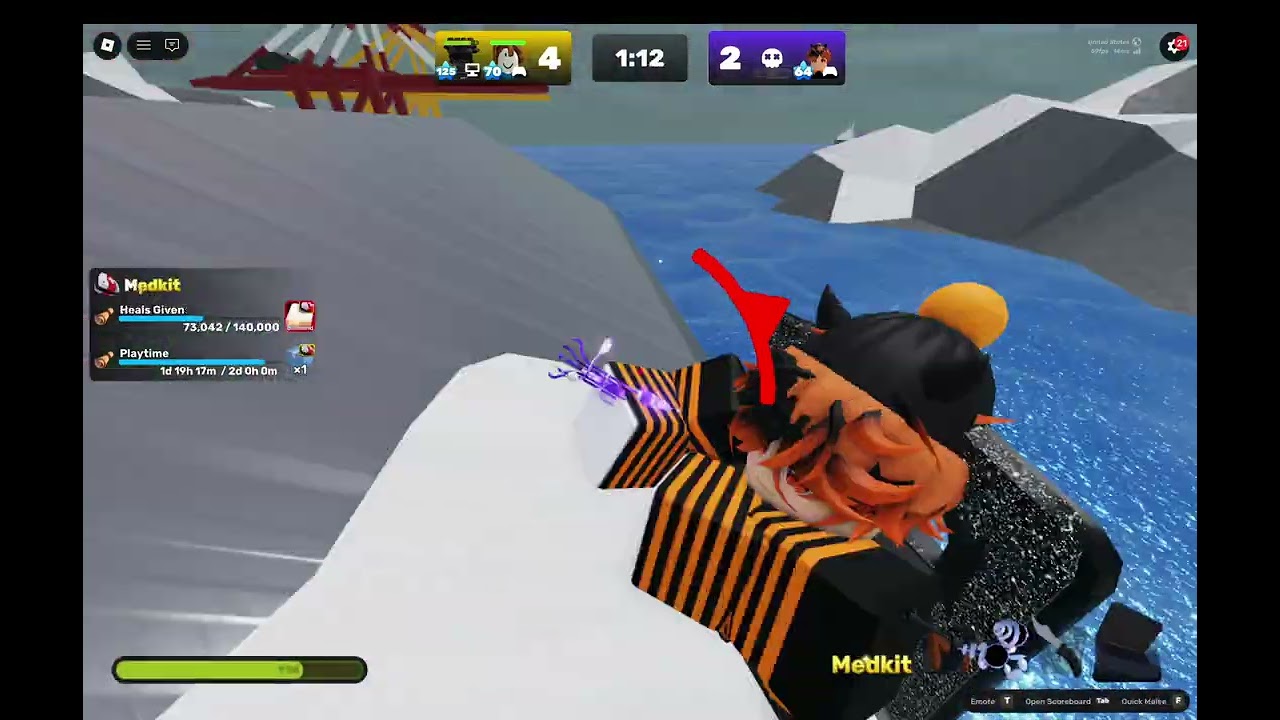 Playing rivals 1v1s and 2v2s