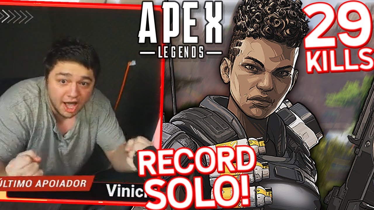 BURGAO E O RECORD NO APEX LEGENDS (29 KILLS SOLO) CORTES do BURGAO