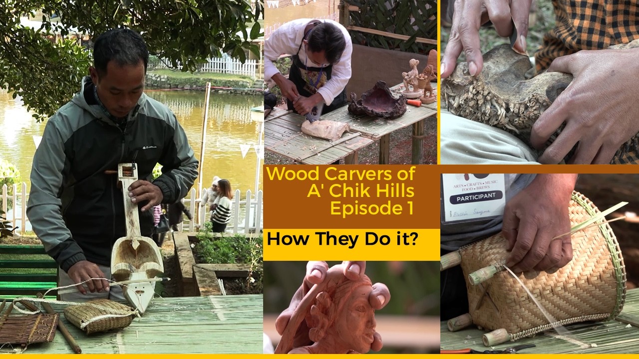 Wood Carvers of  A' Chik Hills Episode 1 || How They Do It?