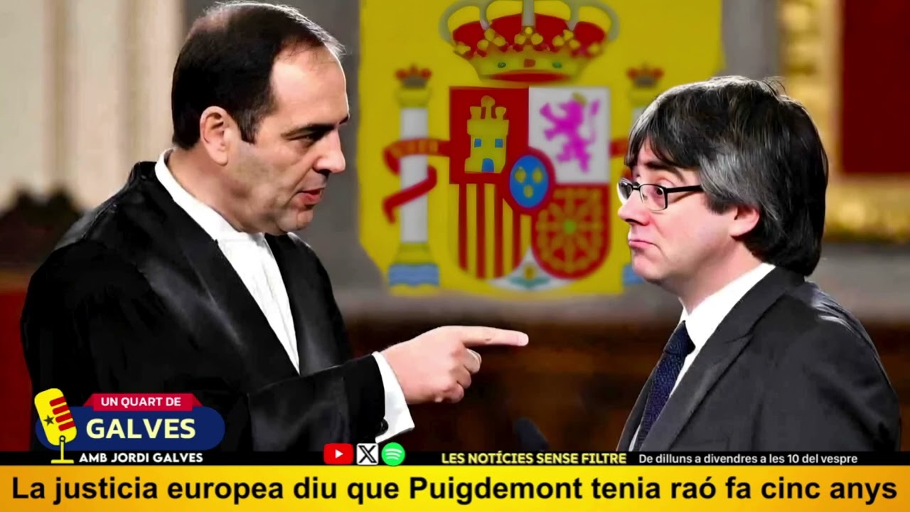 La justicia europea diu que Puigdemont tenia ra&oacute; fa cinc anys, quan reclamava immunitat /2026 02 05