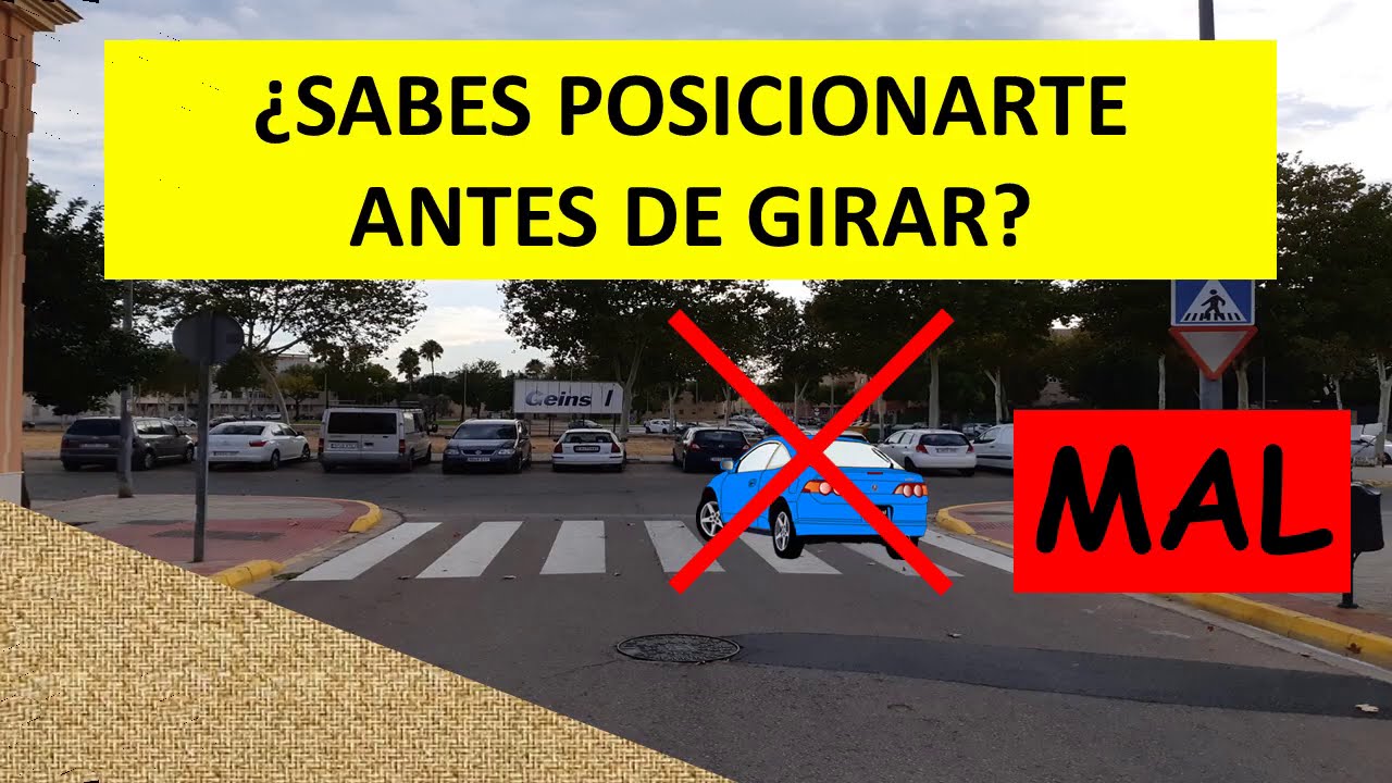 ¿Sabes posicionarte para girar?