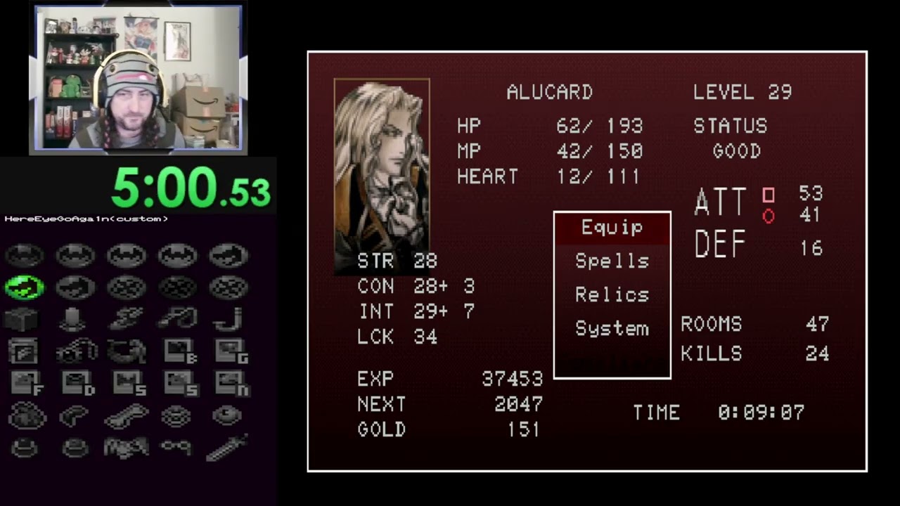 SotN Black Friday Randomizer | HereEyeGoAga1n(custom) | #castlevania #symphonyofthenight #psx