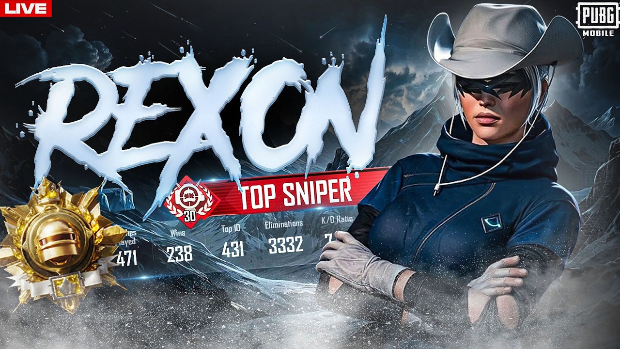 🔴TOP 100 RANK PUSH🔥| HARD LOBBIES & Top Rankings | PUBG MOBILE LIVE Genie Gameplay | Rexon Live
