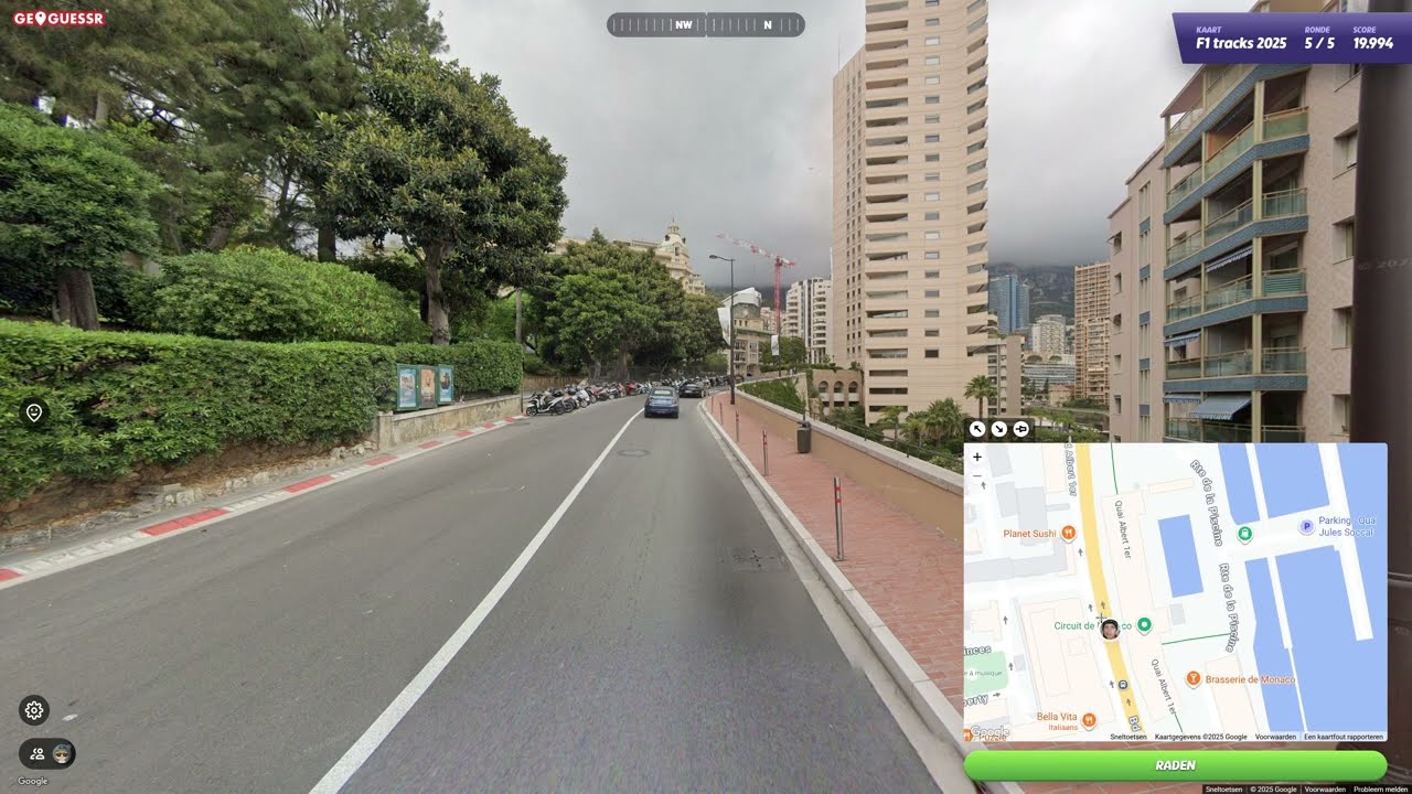 GeoGuessr NMPZ - F1 Tracks 2025 / Day 29