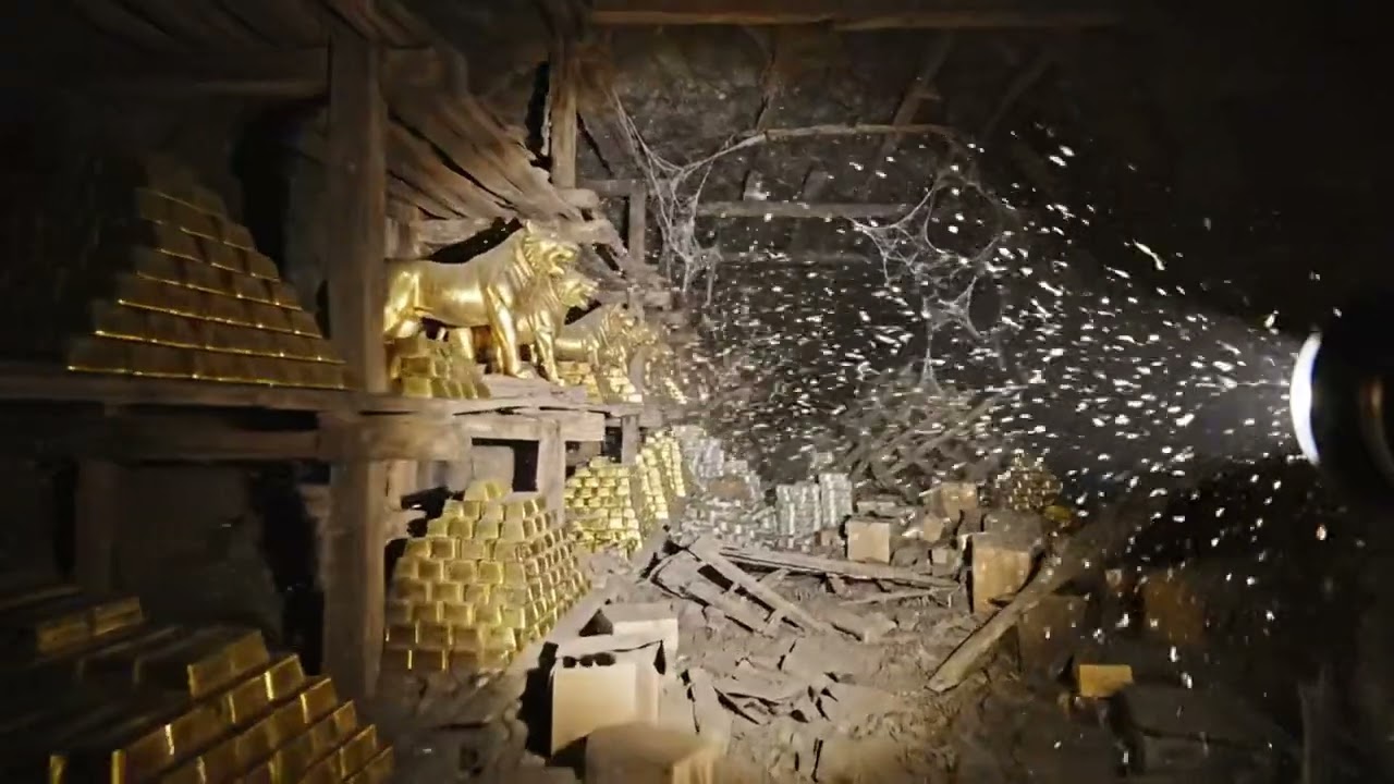Dark Underground Discovery   Massive Gold Stash POV
