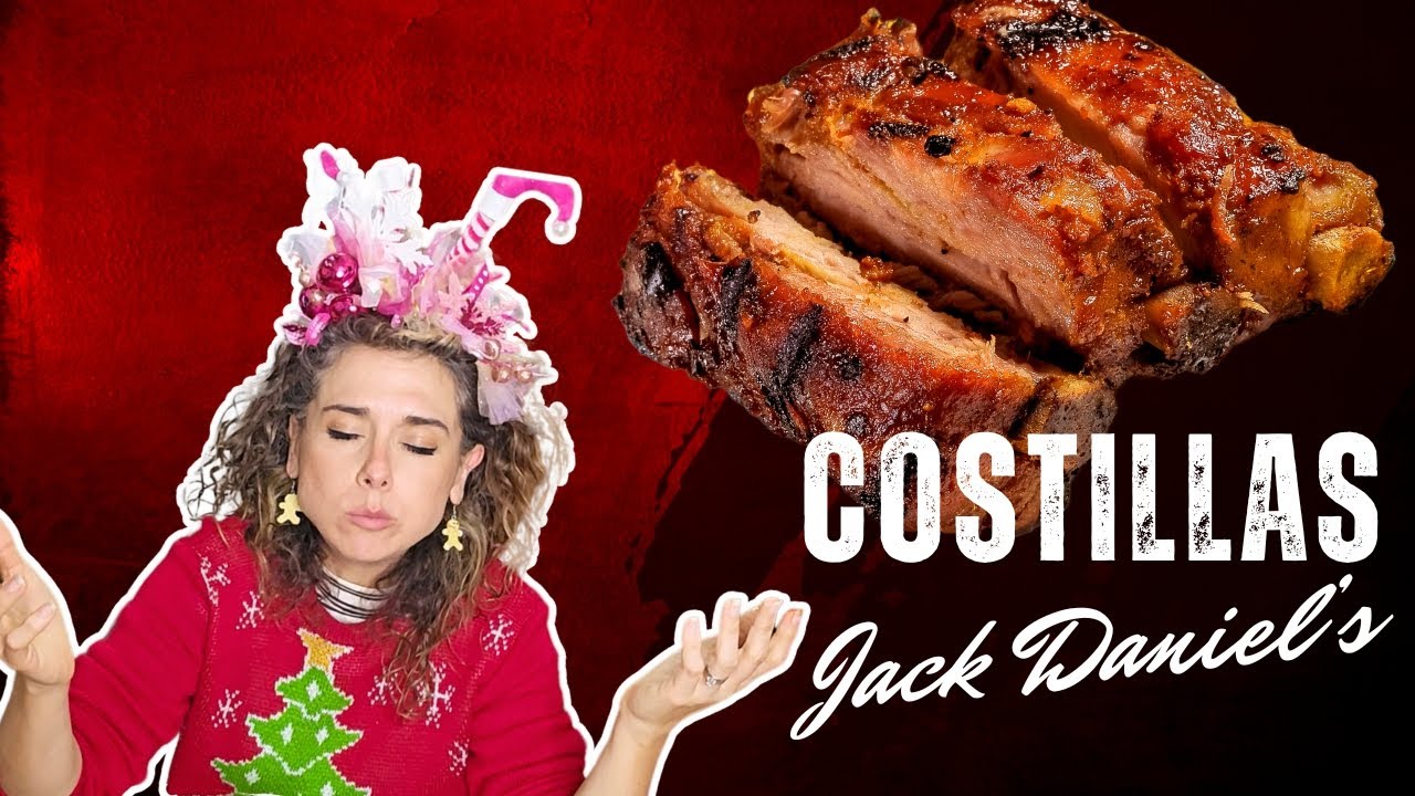COSTILLAS JACK DANIEL´S EN HORNO ELECTRICO, O EN AIR FRYER O EN ESTUFA O DONDE PUEDAS/Marisolpink