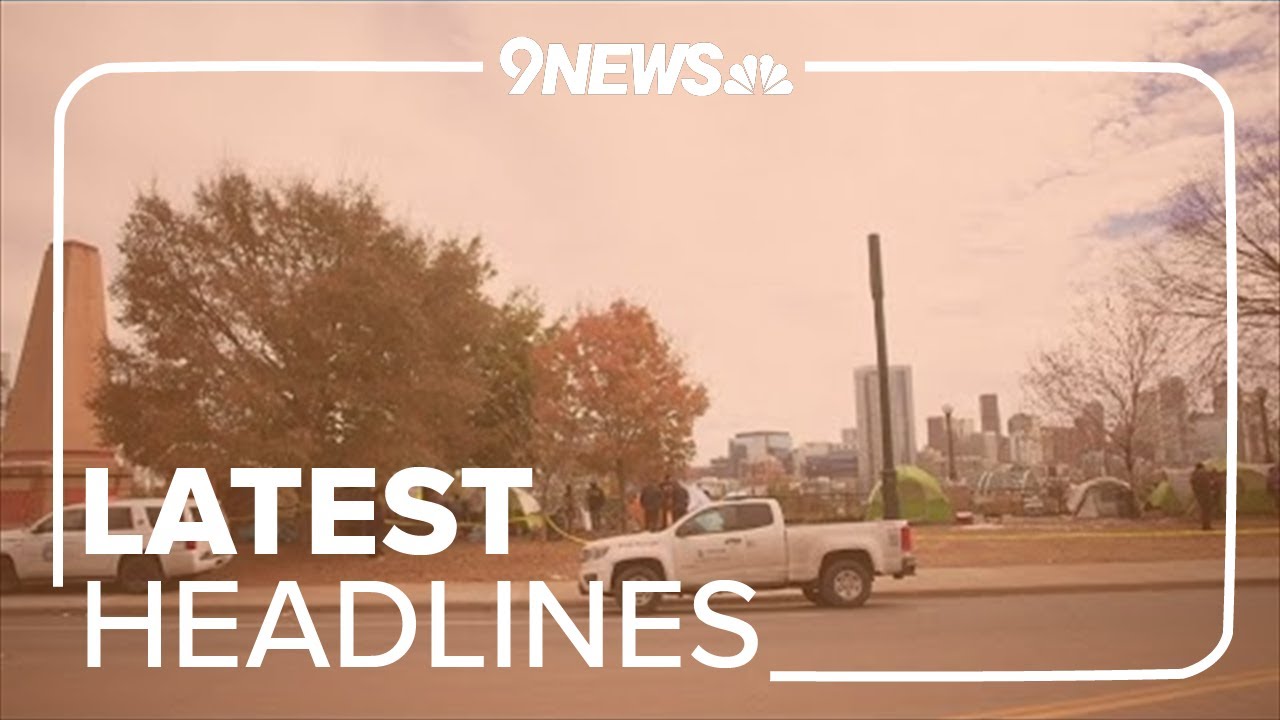 Latest headlines | Homeless migrant encampment in Denver swept by city