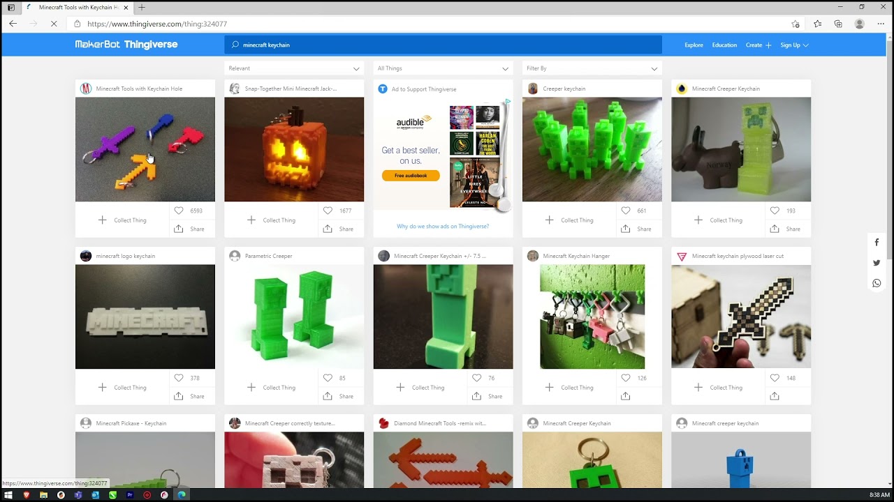 Downloading From Thingiverse