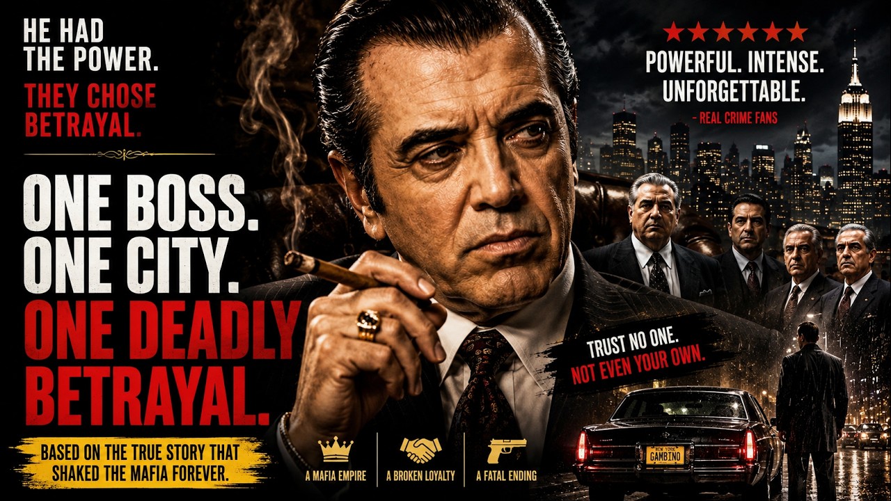 The Mafia Boss Who Ruled New York Until One Deadly Betrayal | Full Crime Drama Movie