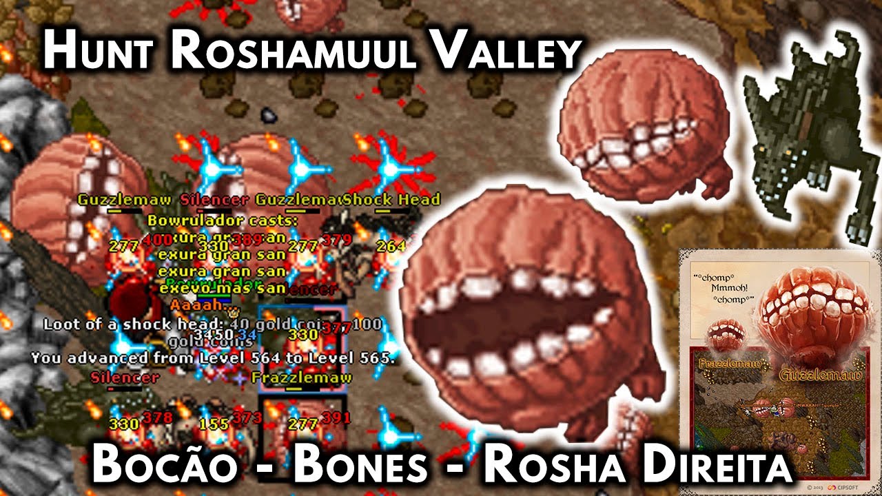 Hunt Roshamuul Valley - Bones/Bocão - RP 500+