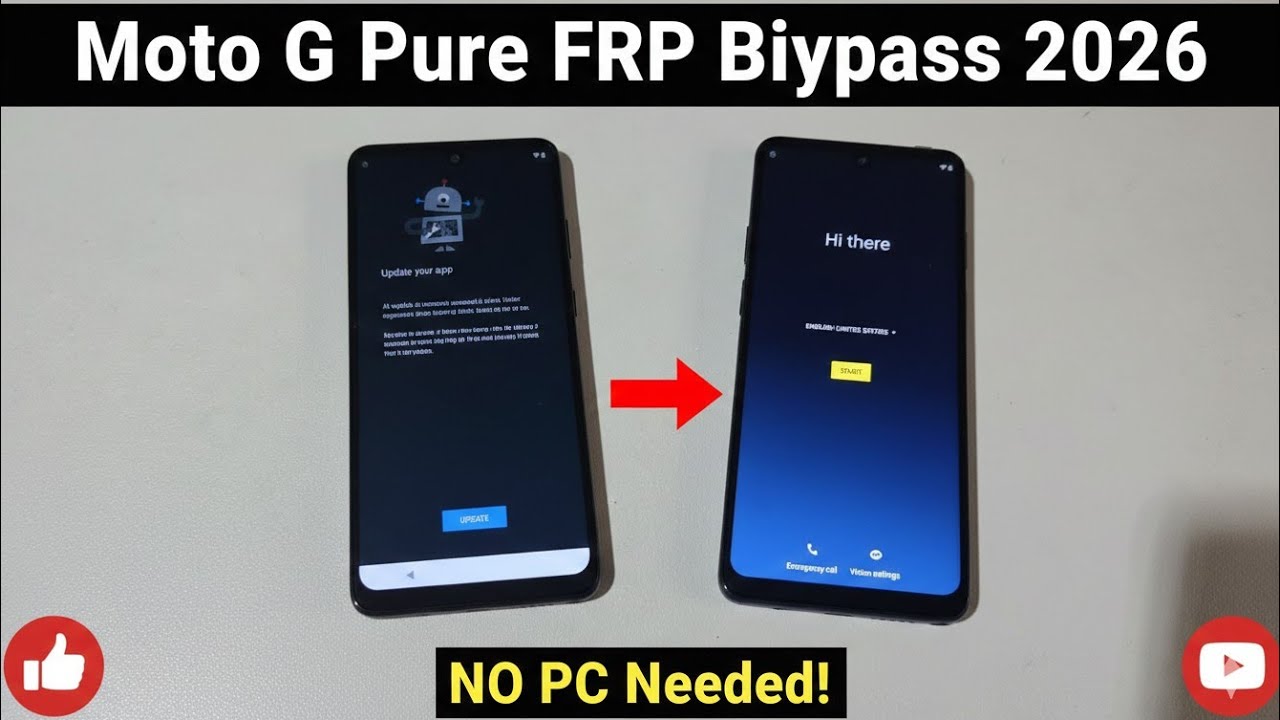 Moto G Pure FRP Bypass Android 12 Without PC [No Talkback/No Maps] 100% Work 🔥