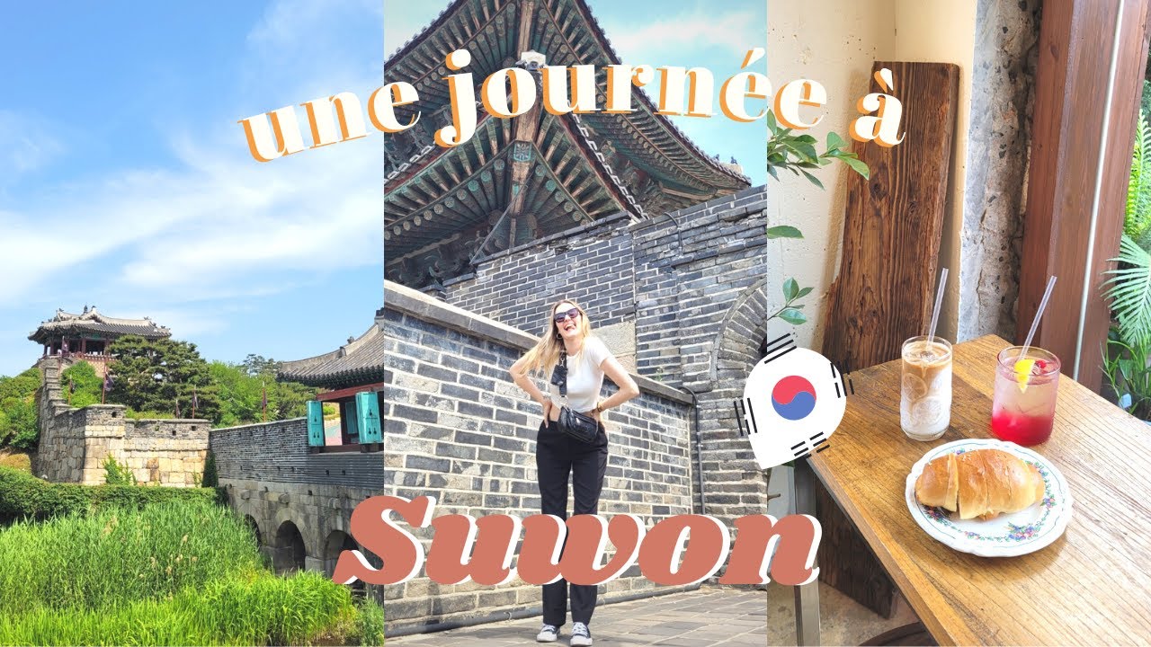 UNE JOURNEE A SUWON, restaurant, cute café, forteresse, festival d’université ☕🏯🎉
