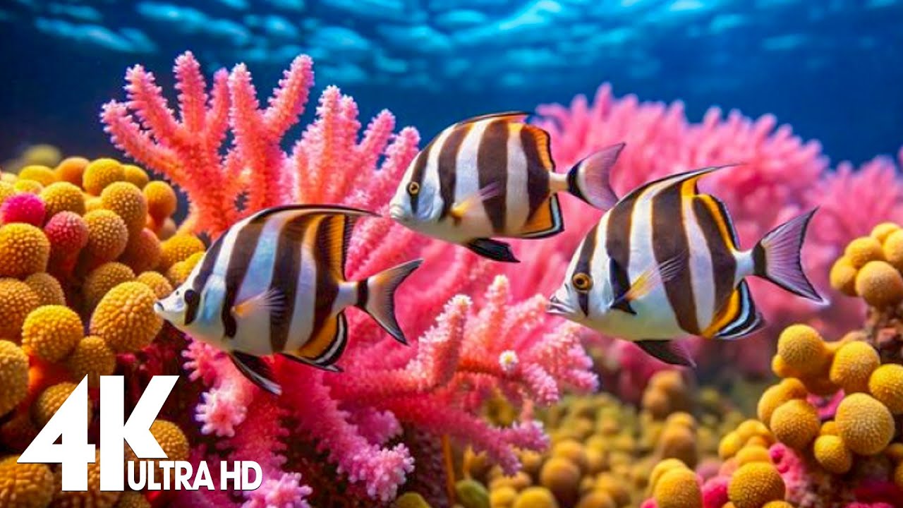 Marvel at Sea Animal in The Best 4K ULTRA HD Aquarium-Dive Into The Mesmerizing Underwater Realm