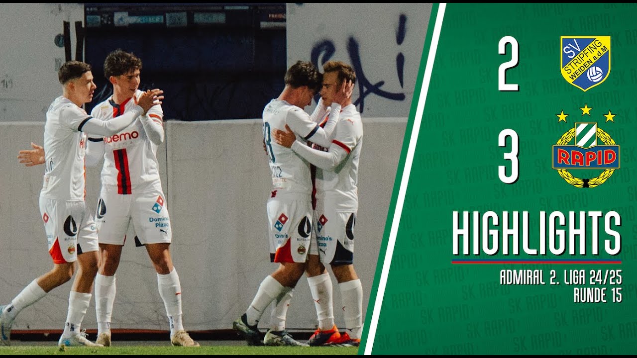 Highlights: SV Stripfing – SK Rapid II