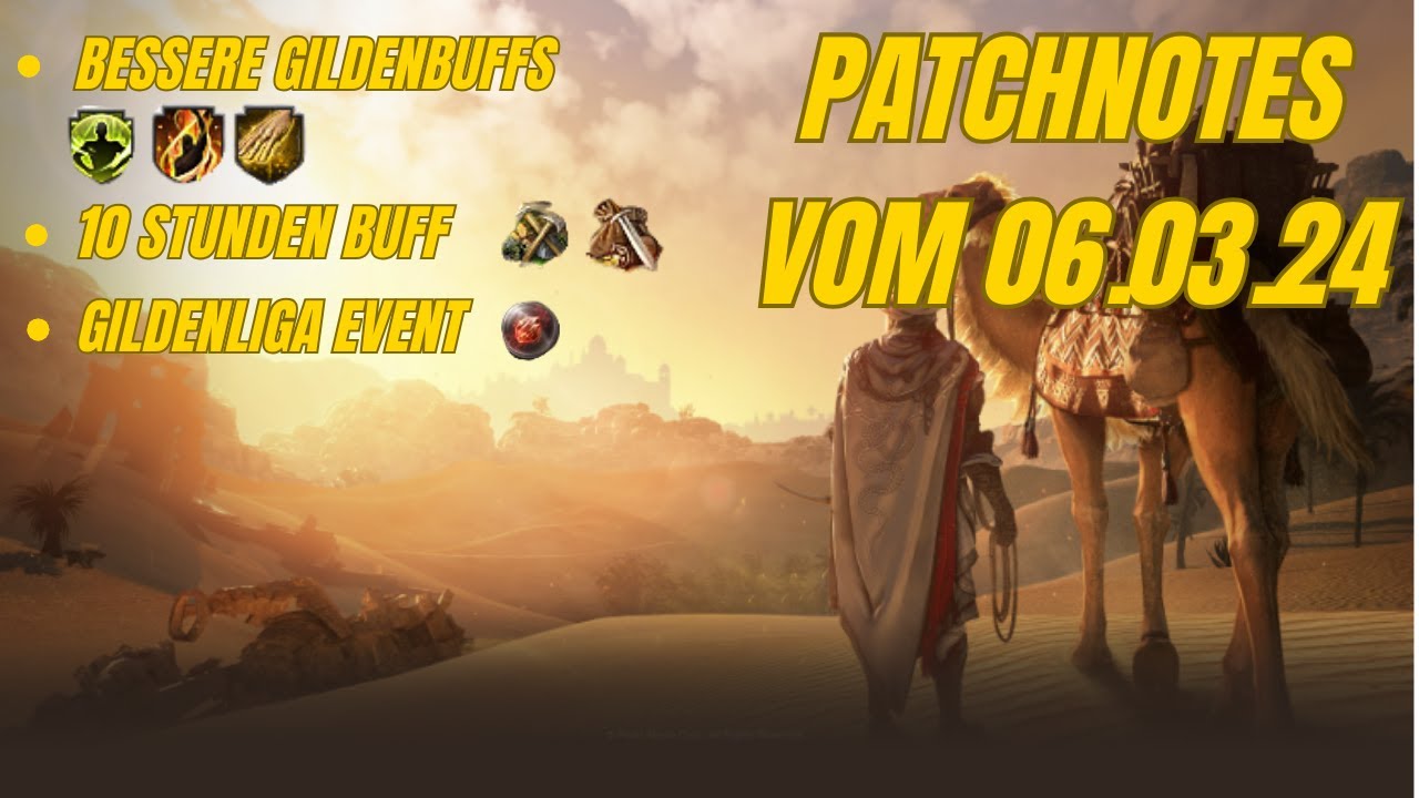 Patchnotes vom 06.03.24 in Black Desert