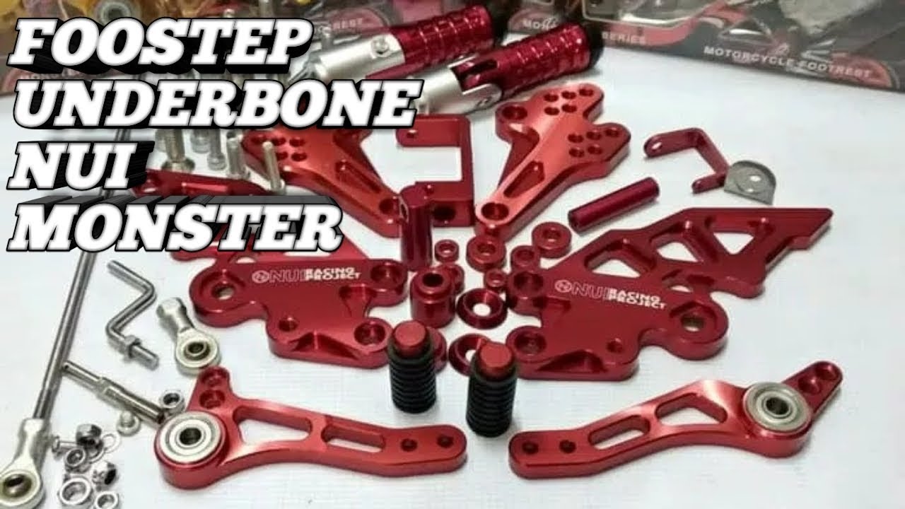 Merakit foostep underbone nui monster project