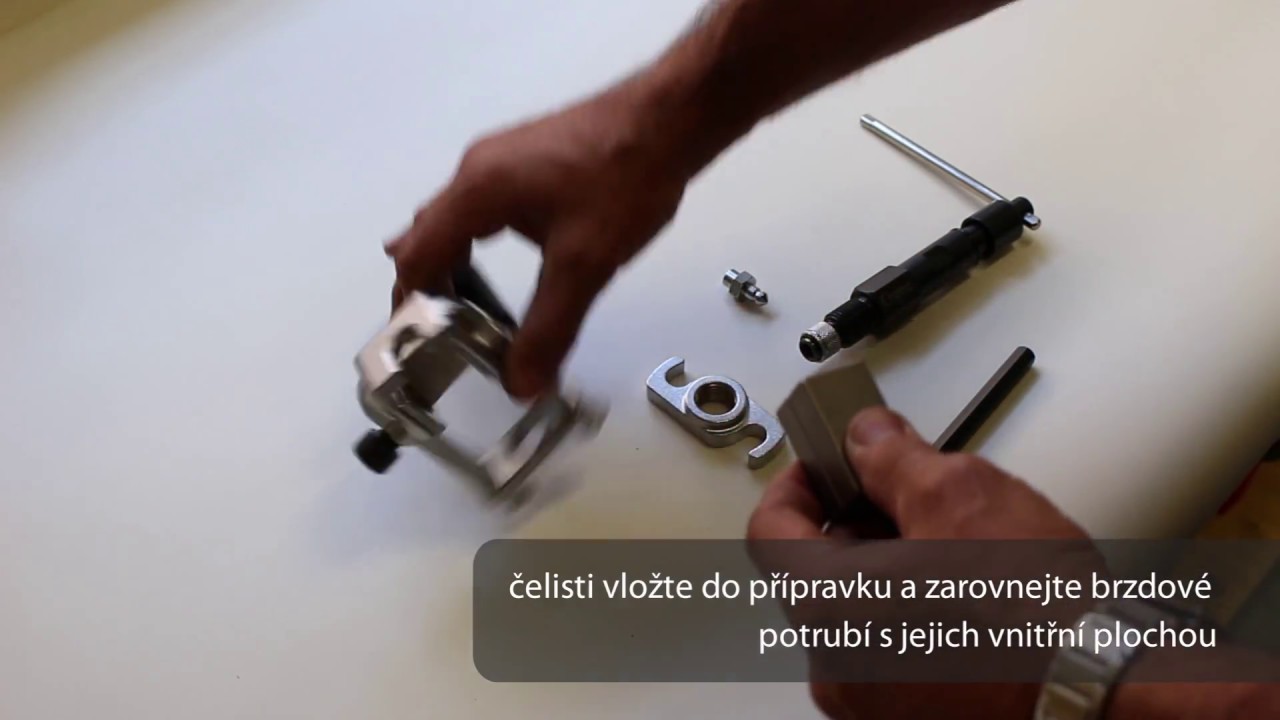 100-03344 Pertlovací sada na brzdové potrubí