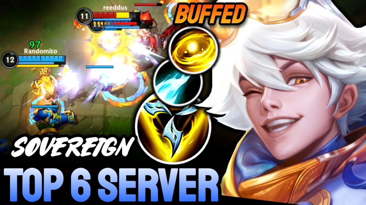 WILD RIFT EZREAL - TOP 6 SERVER - SOVEREIGN RANKED