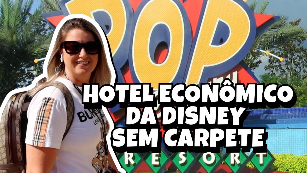 HOTEL DISNEY ECON&Ocirc;MICO SEM CARPETE - POP CENTURY