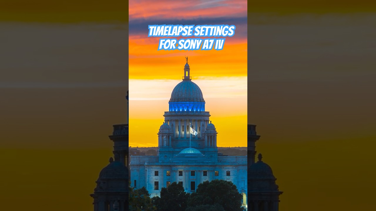 How to Shoot a Timelapse with Sony A7 IV #timelapse #sony #sonya7iv #sunset #landscapephotography