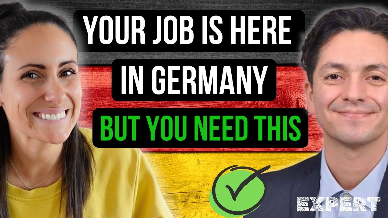 BEST Way To Land a Job in Germany This Year ➡️ Skilled Labour Shortage 🇩🇪 Professional Recognition
