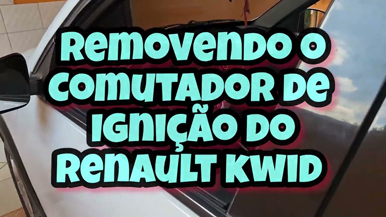 Removendo o comutador de ignição do kwid @comMarcioMenezes