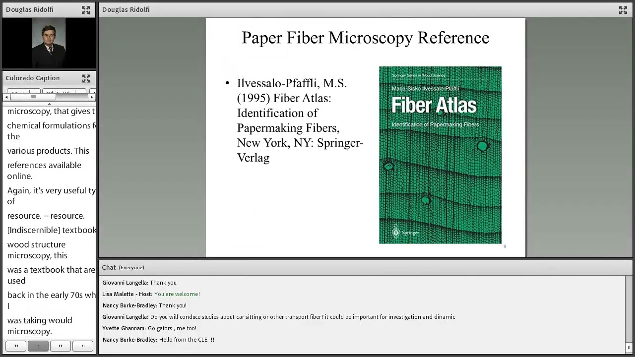 Integration of Pulp and Paper Fiber Microscopy into a Course on Forensic Paper Examination
