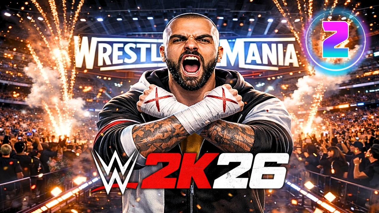 (🔴LIVE) WWE 2K26 : MyRISE - LET'S PLAY FR #2