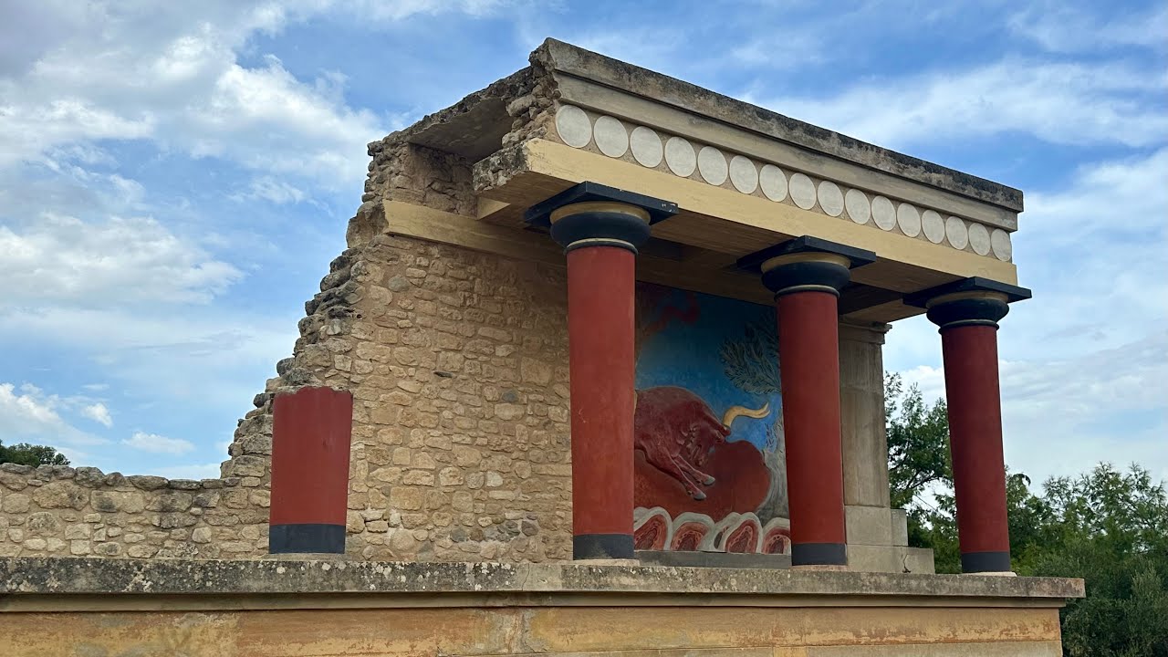 77. Palace of Knossos - Port of Heraklion, Crete