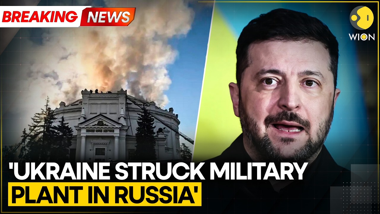 Russia-Ukraine War: Ukraine's Flamingo Missiles Hit Military Plant in Russia's Cheboksary | BREAKING