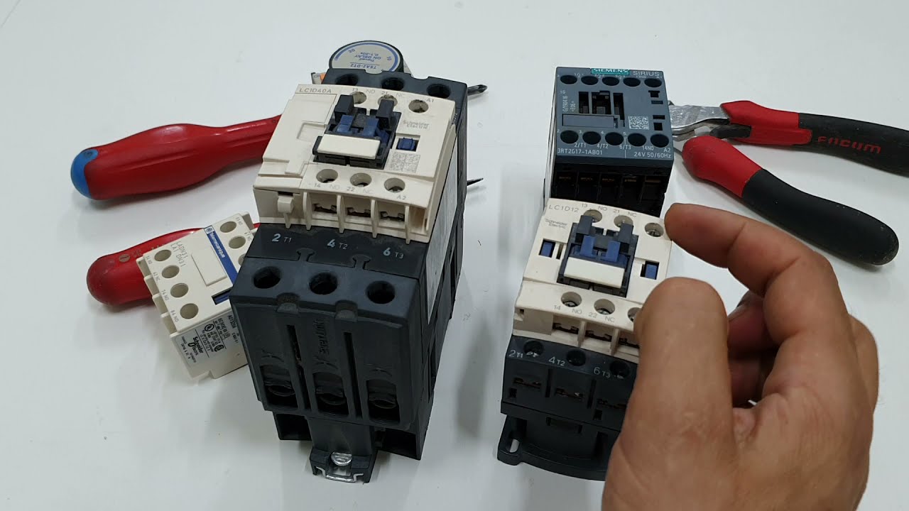 Fonctionnement et le rôle d'un contacteur électrique // شرح مفصل للكونتاكتور