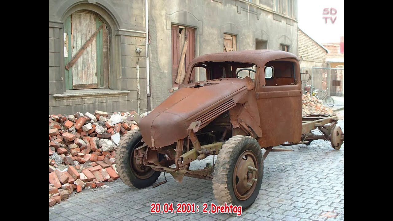 Filmkulisse Packhofstraße Wittenberge 3/2001 bis 6/2003
