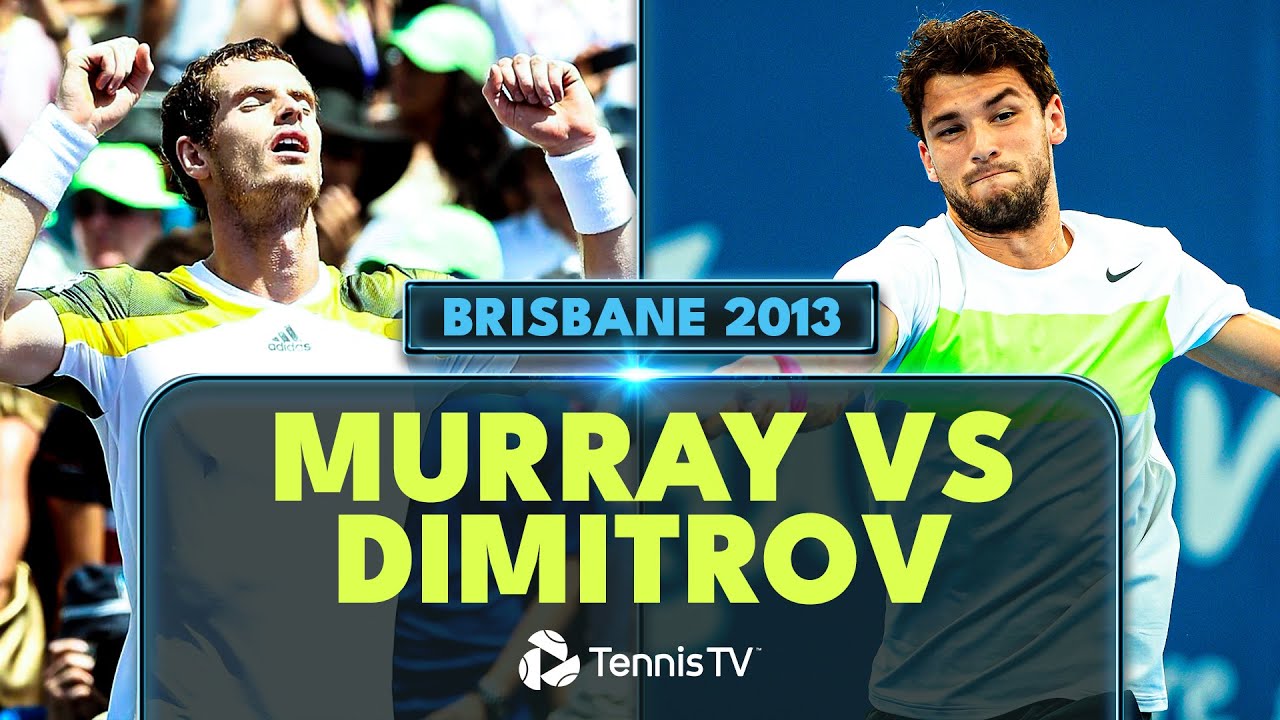 Andy Murray vs Grigor Dimitrov | Brisbane 2013 Final Highlights