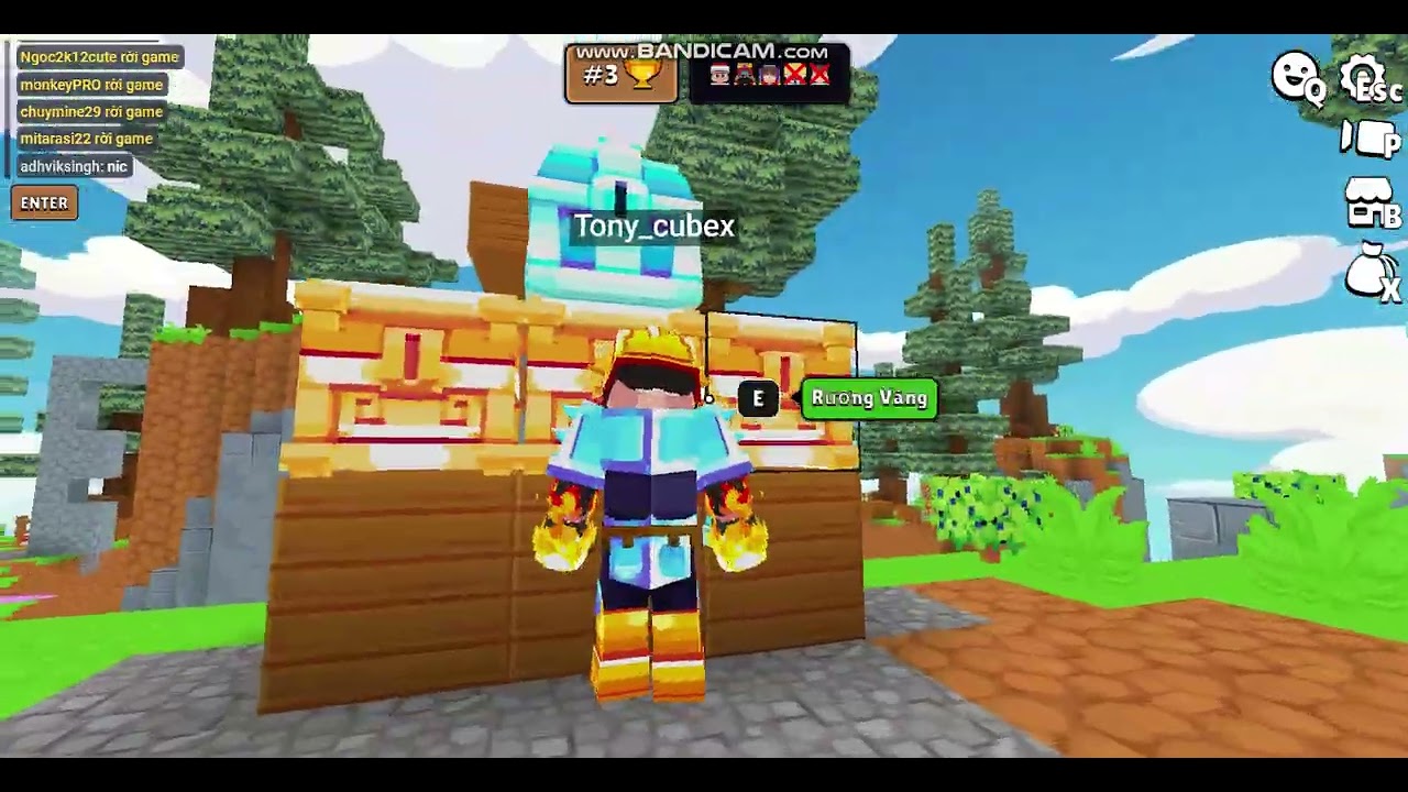 Mibefun.io gặp idol Tony-cubex =)