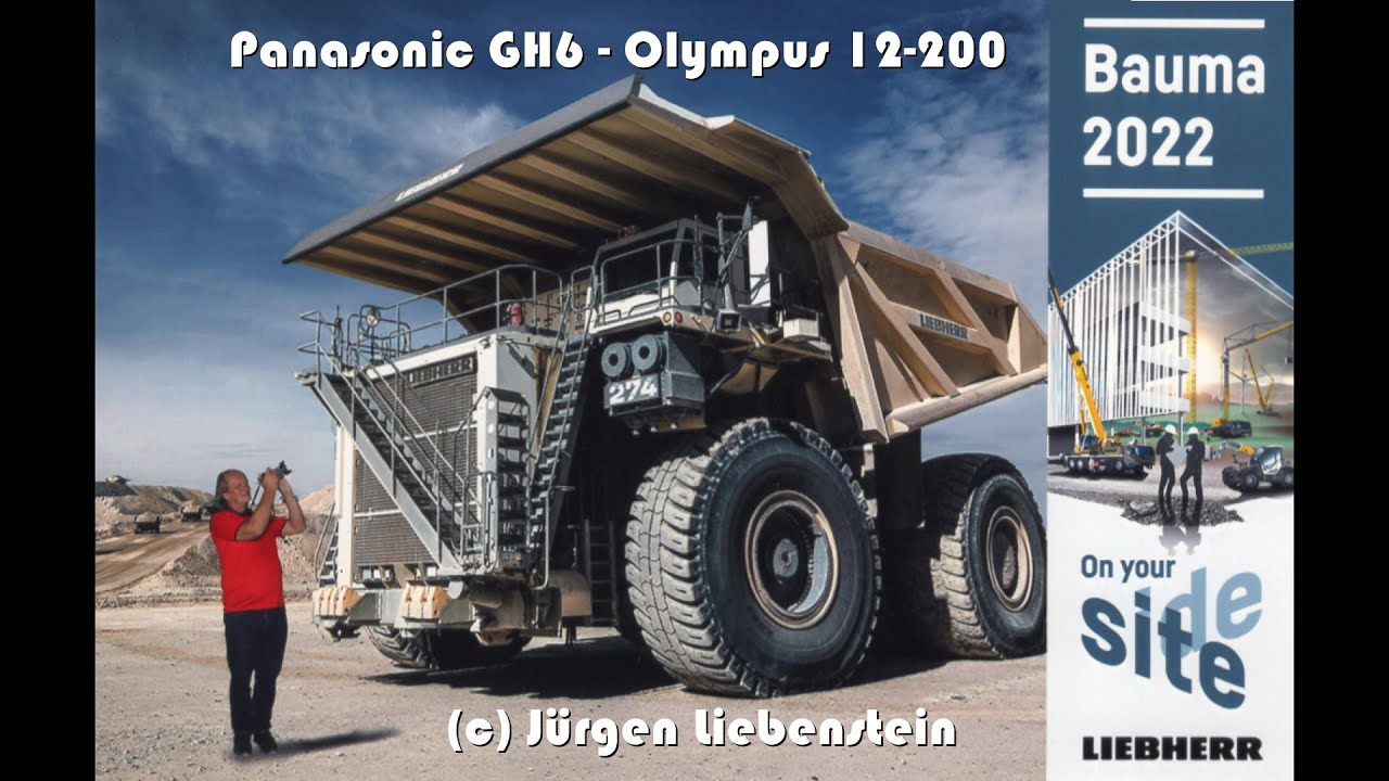 bauma 2022 munich 4K