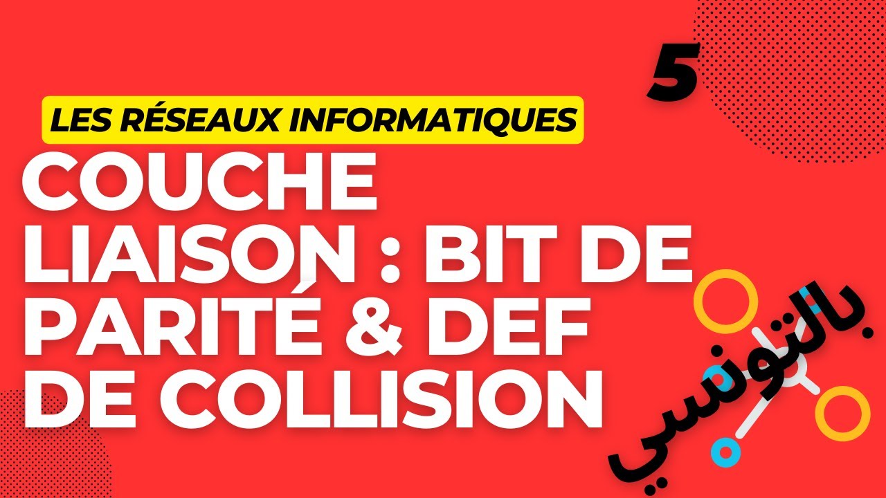 R&eacute;seaux | 3 - Couche Liaison ( Partie 3 : Bit de parit&eacute; & def de collision)