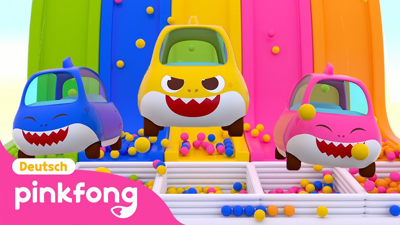 Ganze Folgen von Pinkfong Autolied 🚗ㅣAuto, Bus, und mehrㅣPinkfong, Baby Hai! Kinderlieder