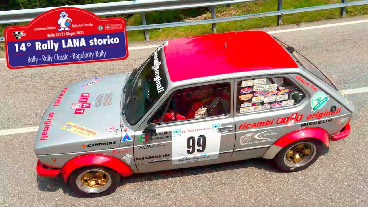 Solo Fiat 127 GR.2 - Pure RALLY SOUND | Rally Lana Storico 2025