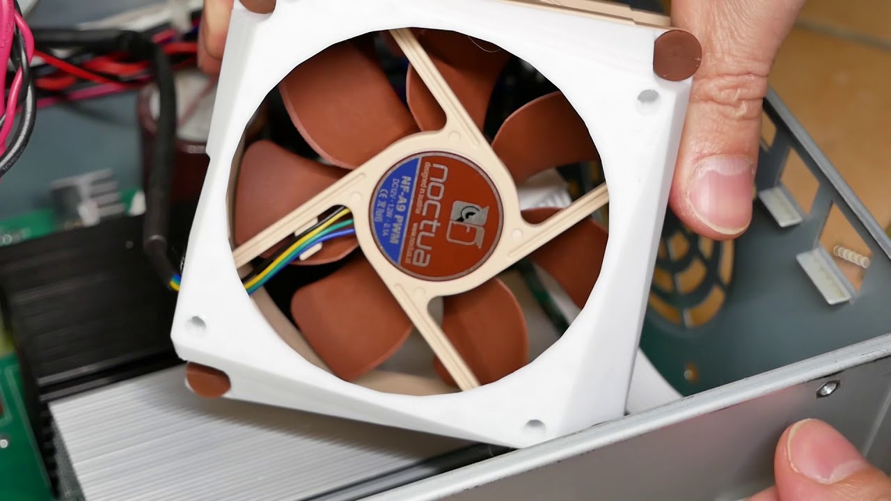 Rigol DP832: noisy stock fan replacement (from 