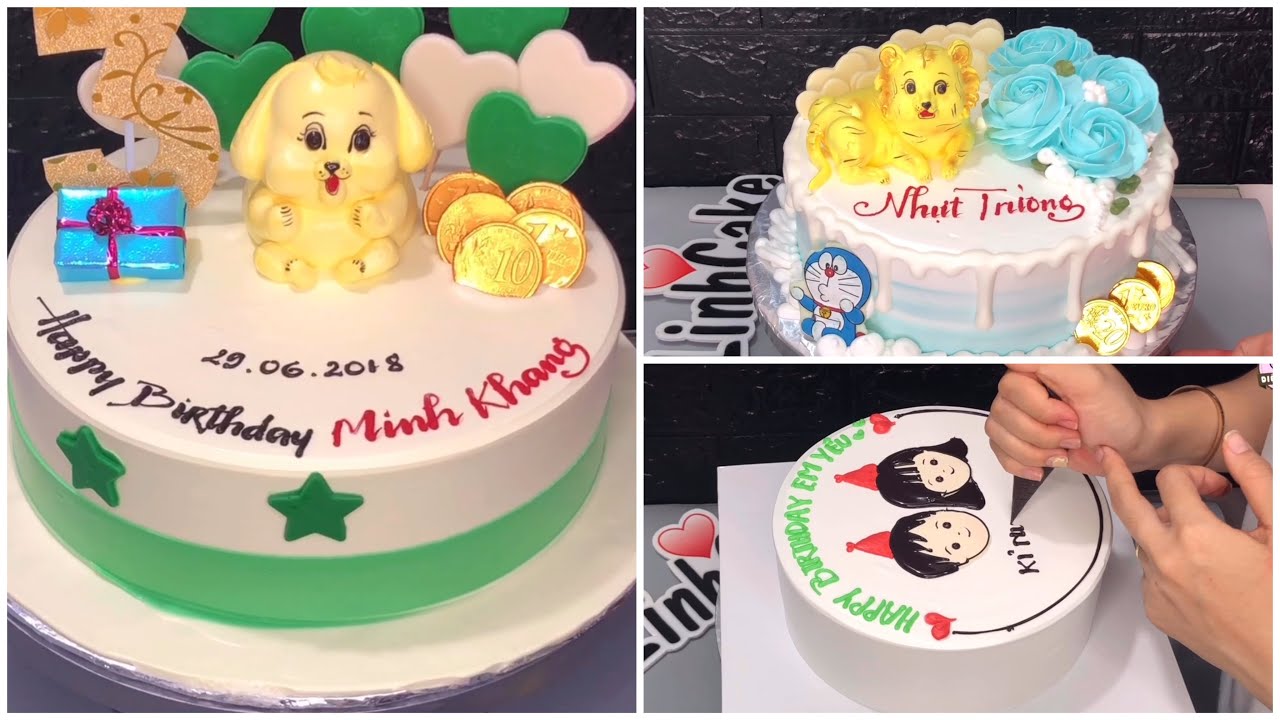 #139 Trang trí bánh kem | Dieulinhcake