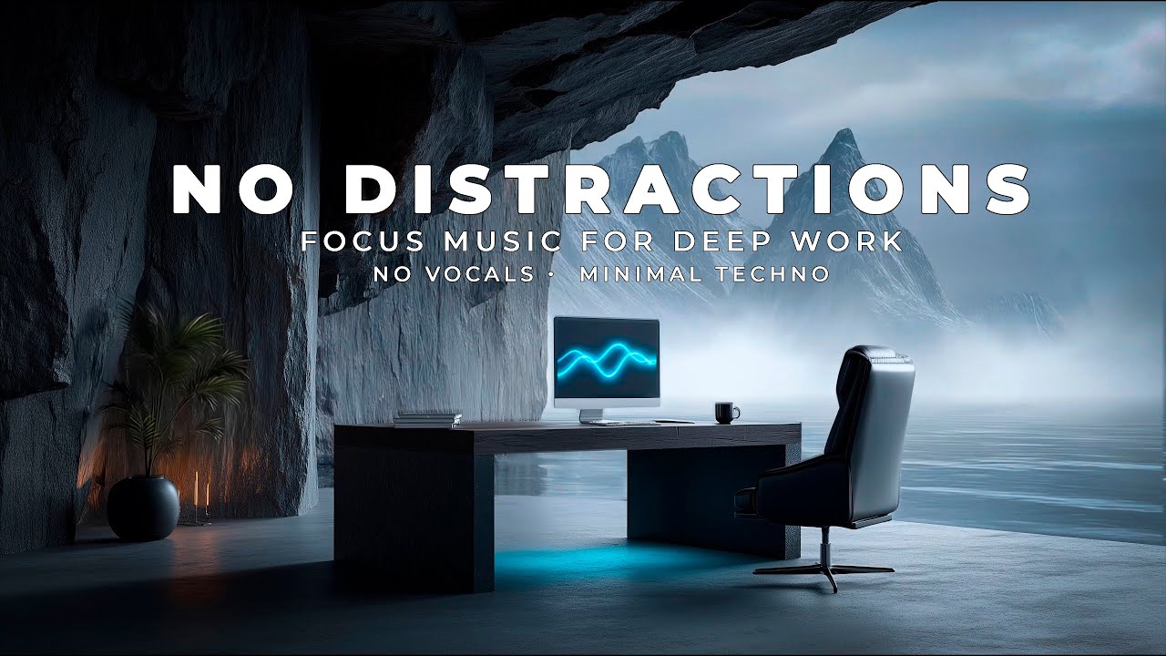 NO DISTRACTIONS — Deep Work Mode | Minimal Techno Focus
