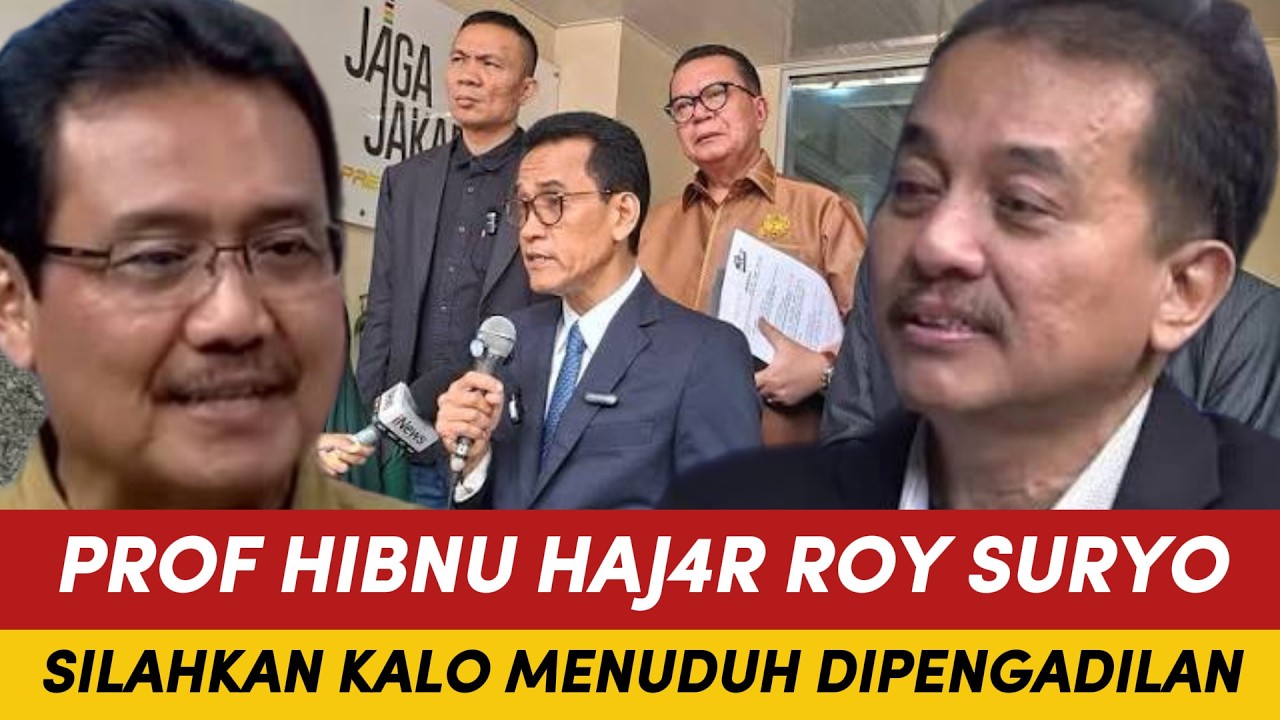DITEL4NJ4NGI, PROF HIBNU HAJAR ROY SURYO! FOTOCOPY TIDAK BISA DITELITI SEBAGAI FORENSIK!