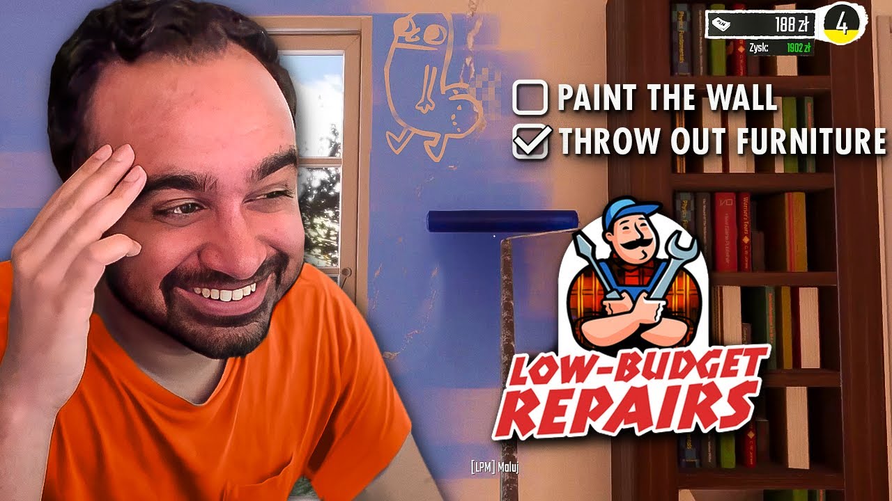 They wanted it repaired. I ruined it. (Squeex plays Low-Budget Repairs)