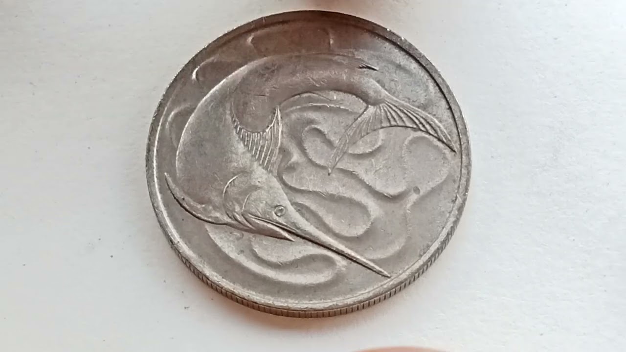 Singapore old coin for sale