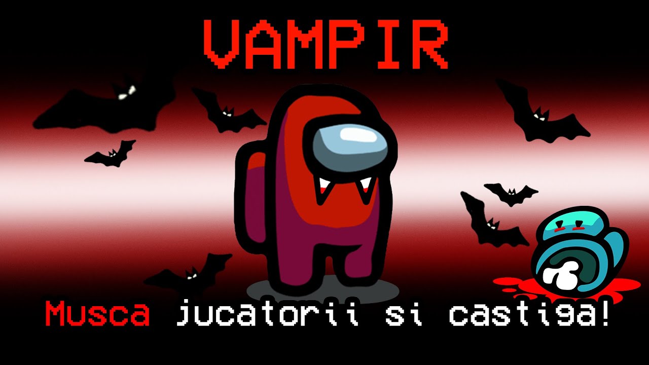 Noul ROL de VAMPIR pe AMONG US!