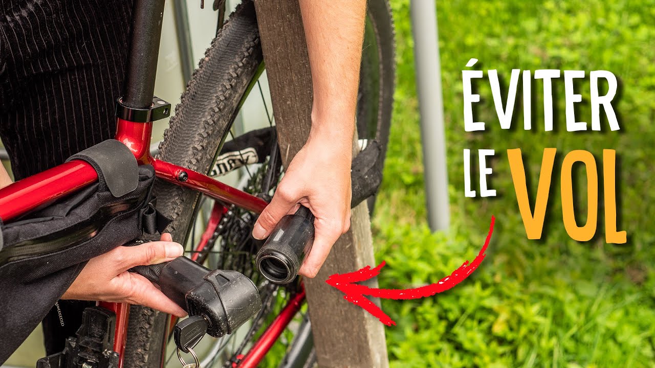 Sécuriser son vélo en voyage à vélo / vélotaf