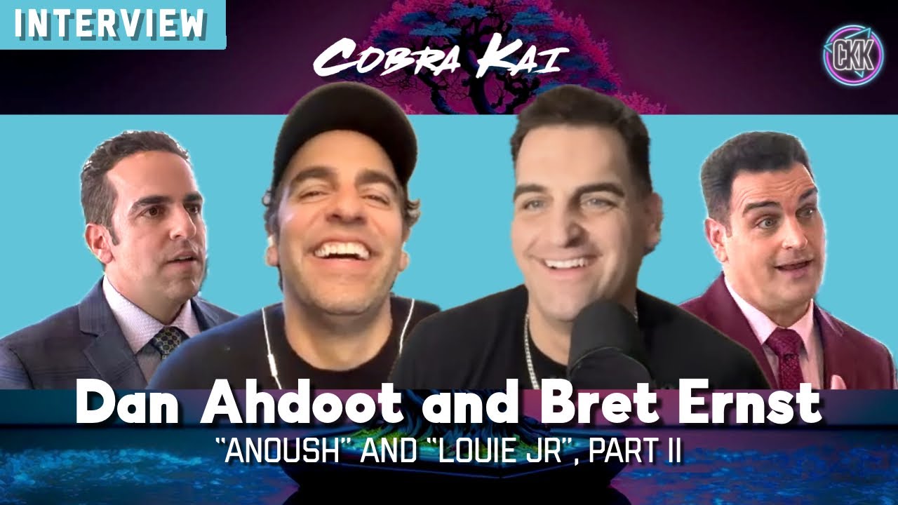 Cobra Kai | Dan Ahdoot and Bret Ernst, “Anoush” and “Louie Jr”, Part II