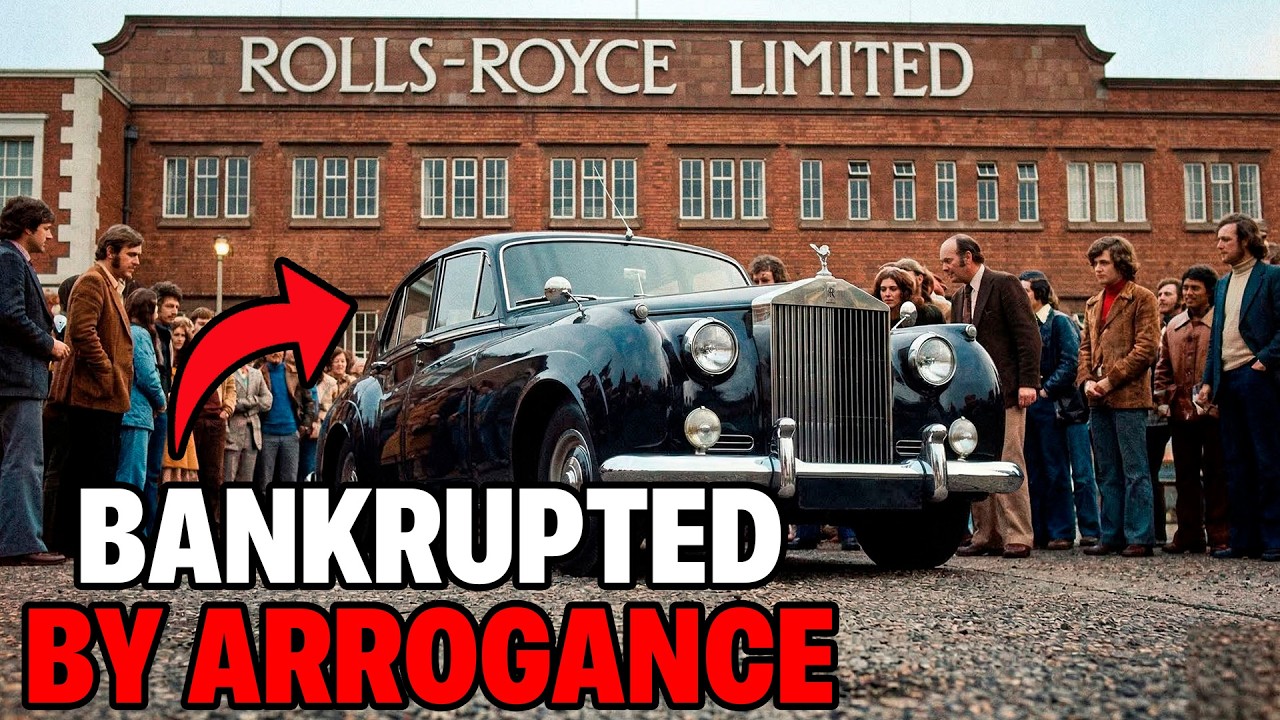 The Fatal Rolls-Royce Scandal: The Engine That Bankrupted Britain’s Pride